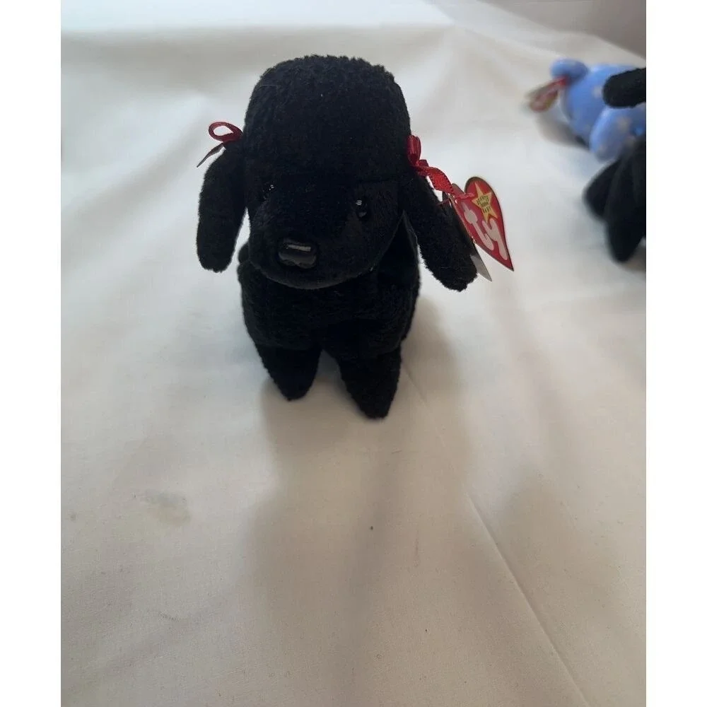 LOT OF‎ 6 assorted Ty Beanie Babies- all original 1990's plush animals w/Tags